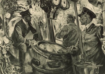 潜水艦の管制室 作： Felix Schwormstadt